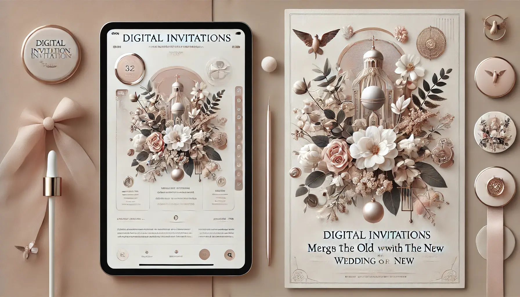 Modern Elegance: Innovative Digital Invitations