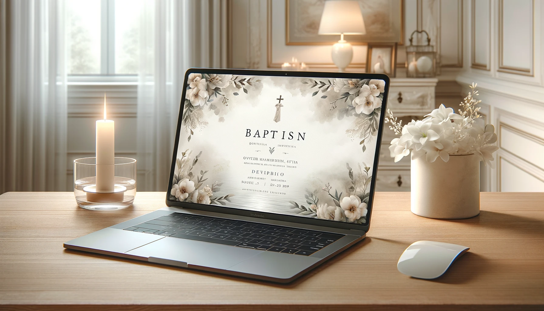 Digital Baptism Invitations: Elegance and Innovation with Pinvite