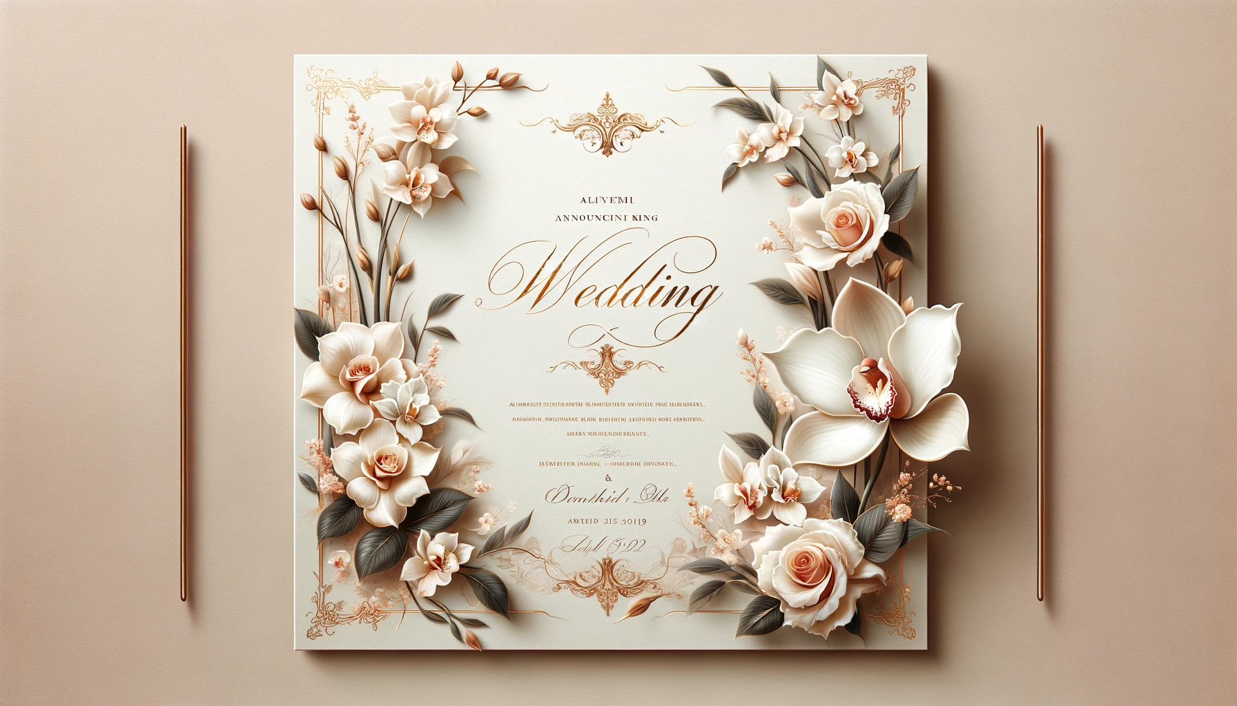 Invitations de Mariage Personnalisées avec Pinvite